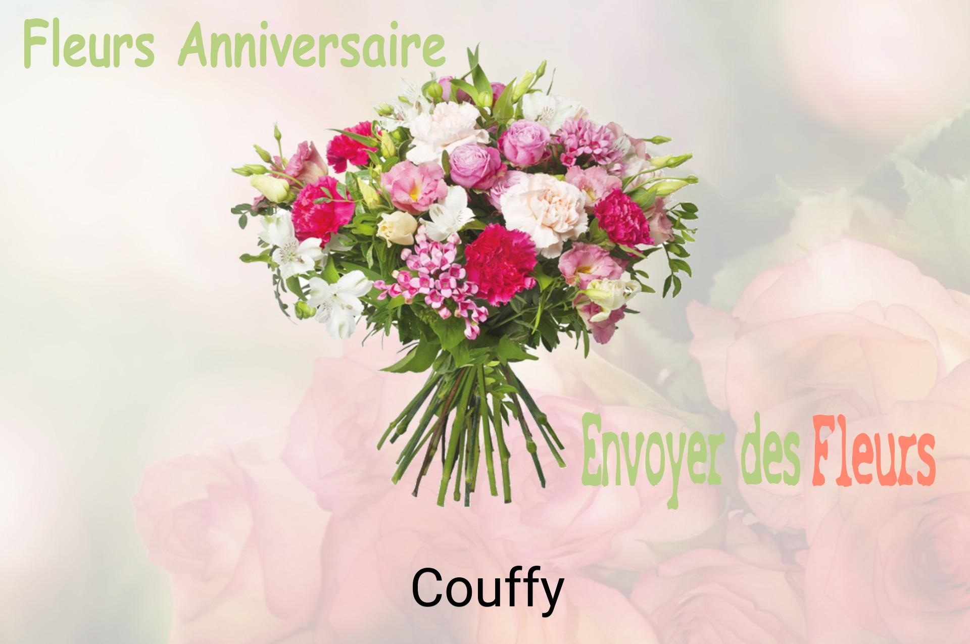 Bouquet de fleurs d’anniversaire livré à Couffy